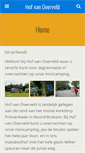 Mobile Screenshot of hofvanoverveld.nl